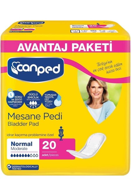 Mesane Pedi Avantaj Paket Klasik M-orta Boy Normal 20 Adet