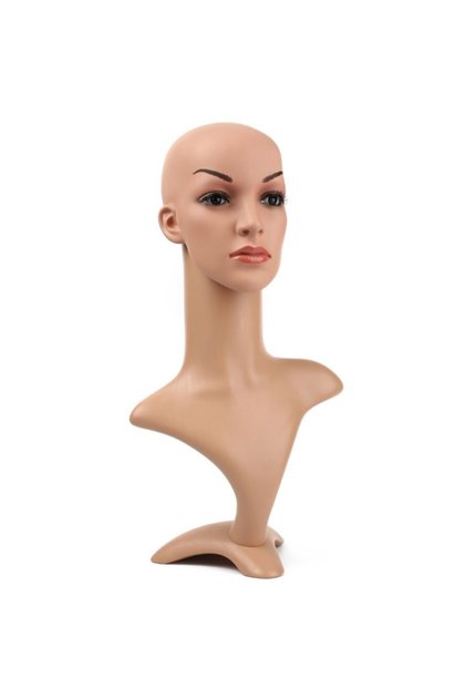 Manechin cu cap de perucă 3D