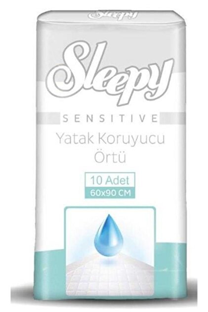 Sleepy Sensitive Hasta Yatak Koruyucu Örtü 60x90 10 Adet - Fiyatı
