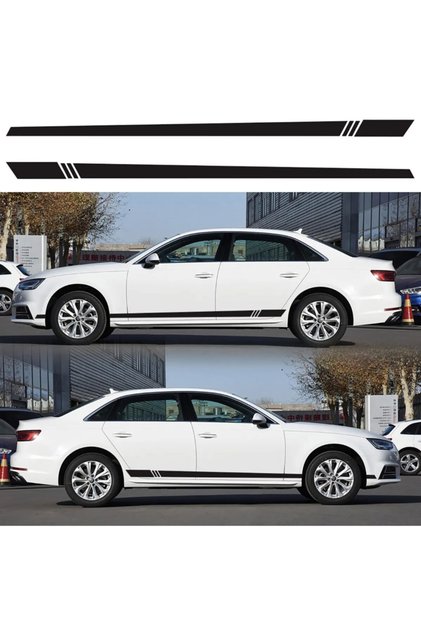 Side Door Auto Sticker - Car Sticker 180x10cm