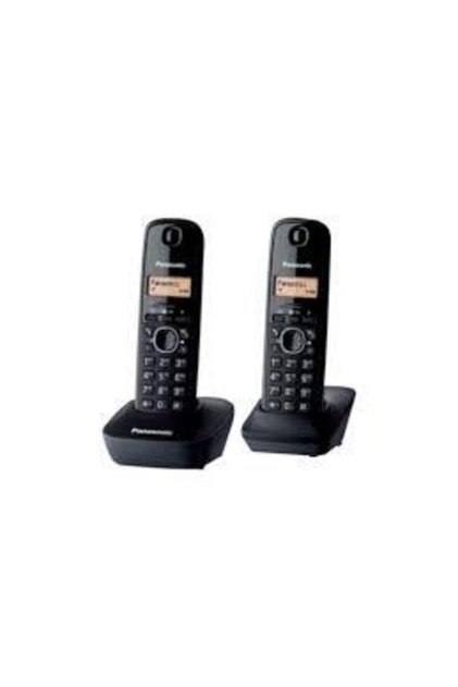 Kx-tg1612 Siyah 2li Duo Telsiz Dect Telefon