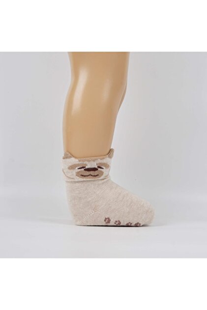 Katamino Aktan Kaydırmaz Taban Erkek Bebek Soket Çorap - 1