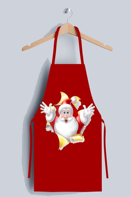 Santa Claus Kitchen Apron