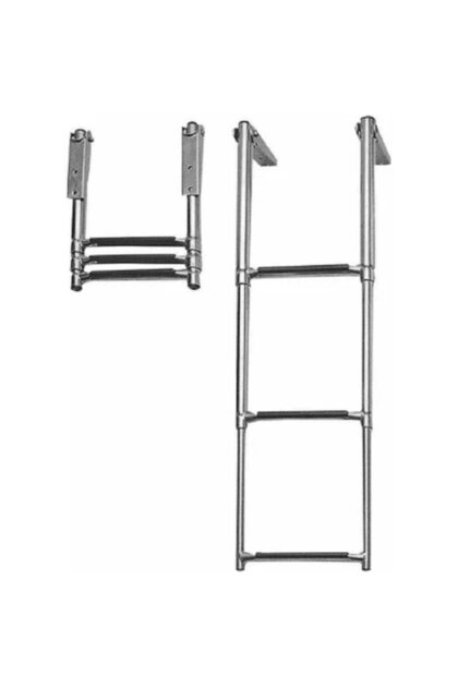Teleskopik Merdiven 3 Lü Platform Üstü