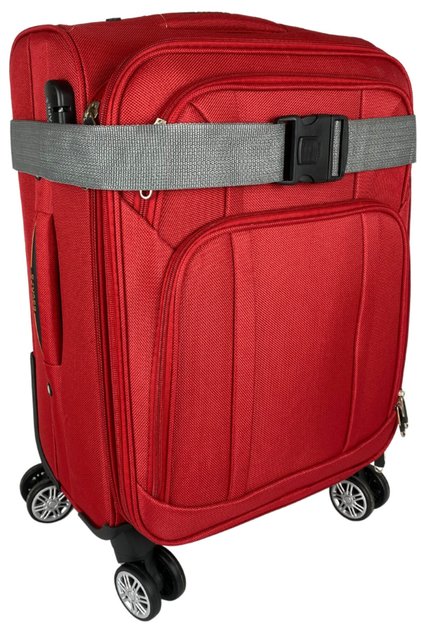 Locked Luggage Belt Gray