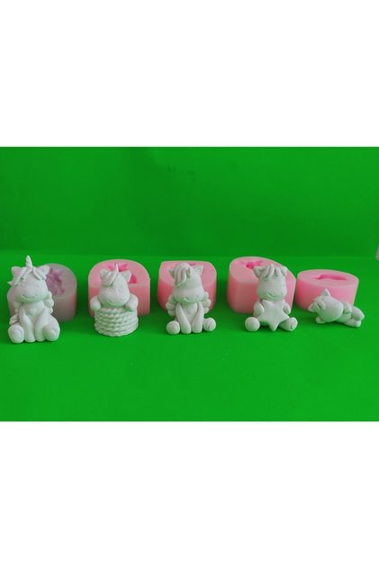 5 Li Unicorn Silikon Kalıp