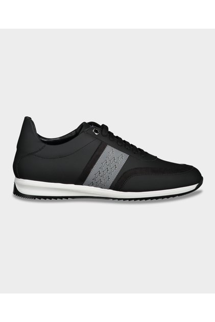 Beyaz - Men's Leather Sneakers
