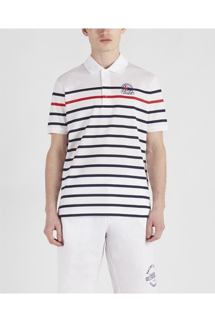 Men's Knitted Polo Shirt C.wCotton