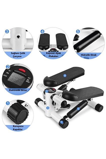 Cooltech Ipli Fitness Stepper Egzersiz Aleti Total Body Twister