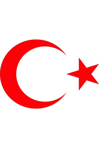 Turkish Flag Sticker, Crescent and Star Sticker, Car Sticker, Auto Sticker, Automobile Sticker, Modified Tuning Sticker, Window Sticker