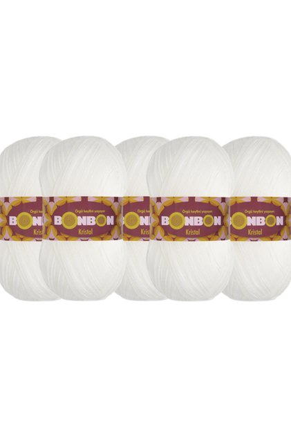 Bonbon Crystal 98200 White 5 Pack