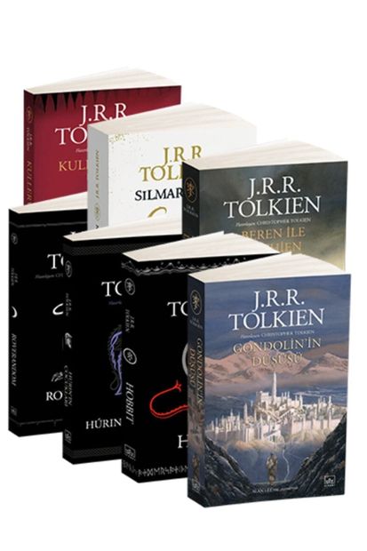 İthaki Yayınları J.r.r. Tolkien 7 Kitap Takım - 1