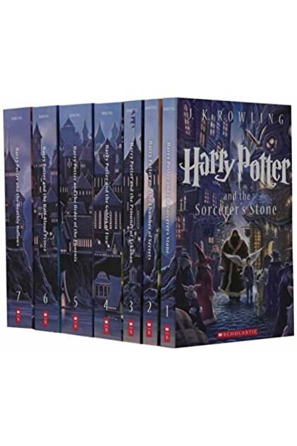 箱入Harry Potter (Scholastic version) Set Scholastic Harry Potter Complete Book Series Special Edition Boxed