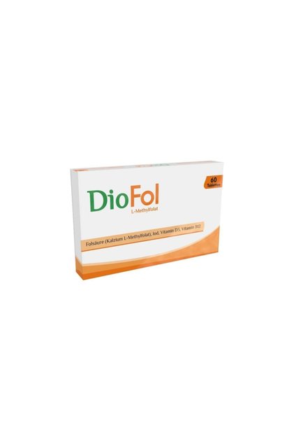Diofol L-methylfolat - Vitamin D3 Içeren Takviye Edici Gıda 60 Tablet