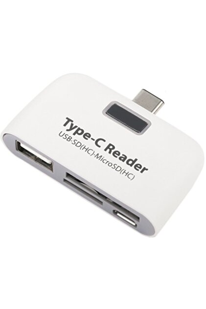 Alfais 4941 Type C Usb 3.1 Kart Okuyucu Micro Usb Sd Card Reader