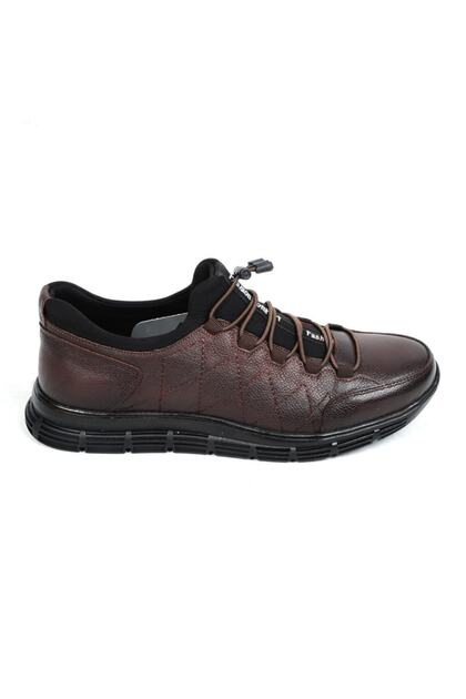 8330 Milano Brown 100% Leather Men's Casual Shoes