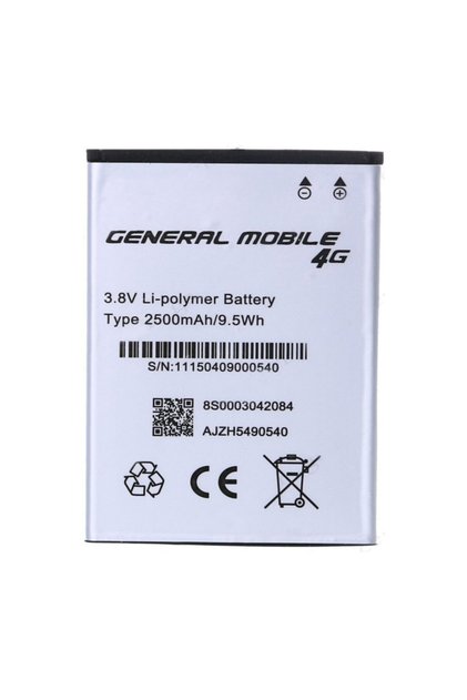 General Mobile Discovery Android 4g Batarya Pil
