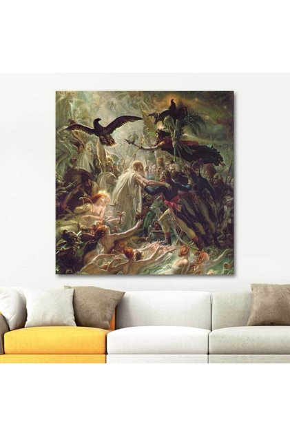 Anne Louis Girodet Karşılama Kanvas Tablo