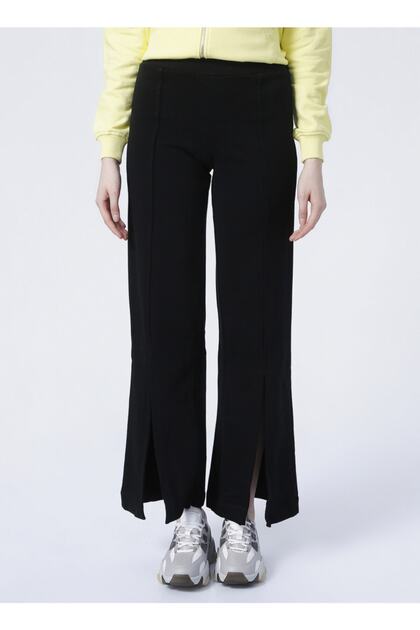 Ecko Unlimited Murry Normal Waist Black Women's Sweatpants