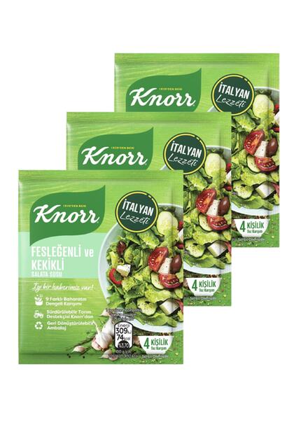Fesleğenli & Kekikli Salata Sosu 5x10 Gr. Üçlü Set