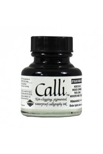 Calli Calligraphy Ink 29,5ml N:010 Jet Black India
