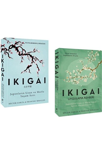 İndigo Kitap Ikigai Uygulama Rehberi / Ikigai-japonların Uzun Ve Mutlu Yaşam Sırrı 2 Kitap Set - 1