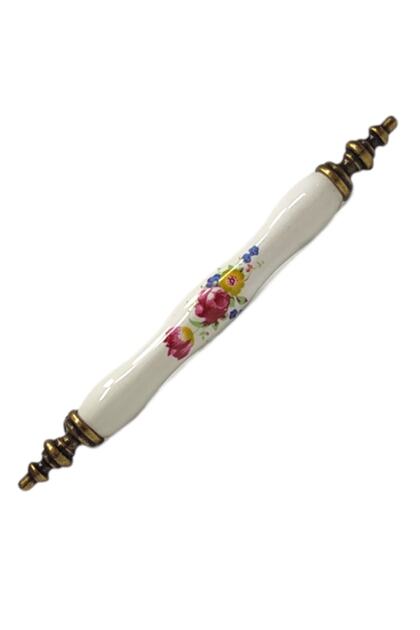 Violet R04 D36 White Antique 128 Mm Furniture Porcelain Handle