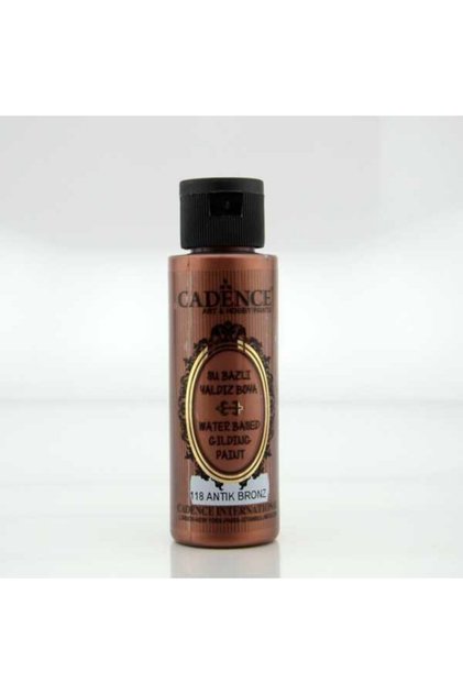 Su Bazlı Yaldız 70 ml. 118 Antik Bronz