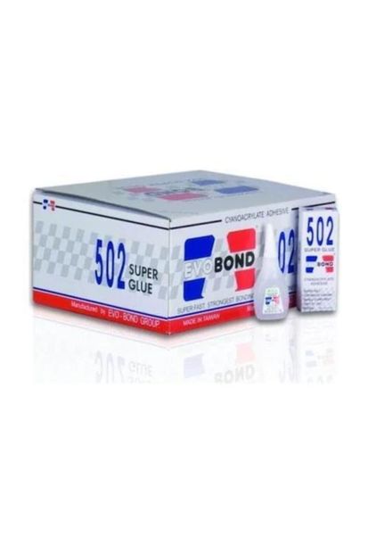 EvoBond 502 Japon Yapıştırıcısı Süper Glue 20 Gr 50 Adet - 1