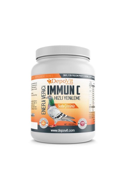 Immun C Tüm Kafes Kuşları İçin C Vitaminli Enerji Tozu