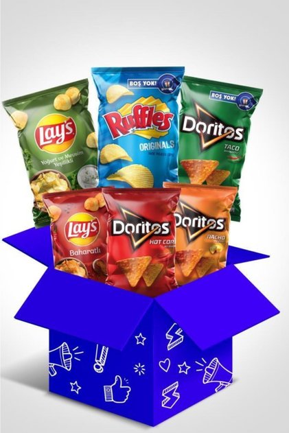 Gamer Cips Paketi (Lay’s, Ruffles, Doritos)