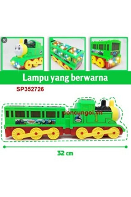 Genel Markalar şıklı Sesli Çarp Dön Thomas Tren 32 Cm - ZX279
