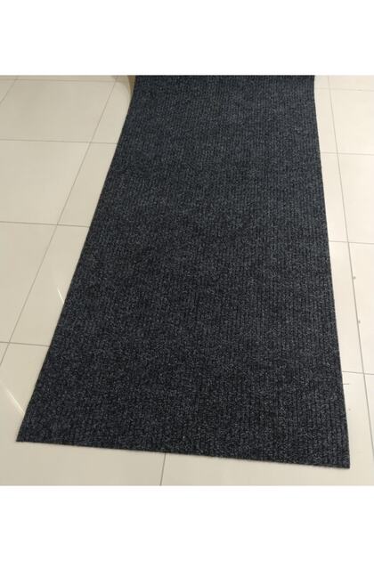 Swing Siyah Çelik Halı En: 100cm Kesme Yolluk Kaymaz Taban Iş Yeri Ofis Oto Paspası