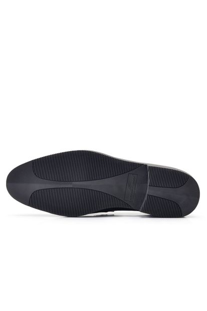 Nevzat Onay Hakiki Deri Siyah Klasik Loafer Erkek Ayakkabı -11887- - 4