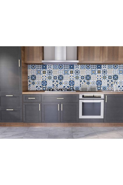 Water Resistant Kitchen Bathroom Floor Concrete Tile Adhesive Foil Coating 70x300cm