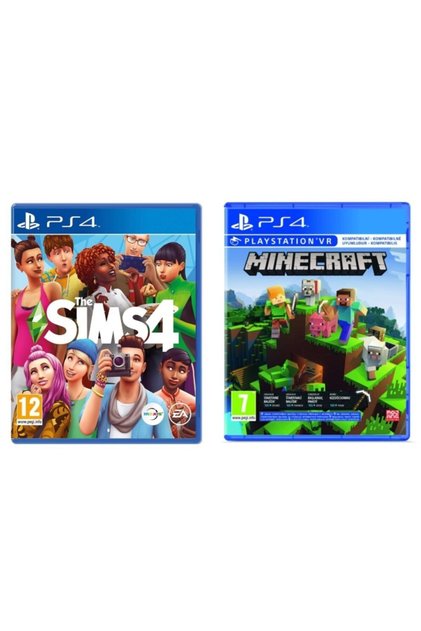 Minecraft Starter Collection & The Sims 4 Ps4 Oyun
