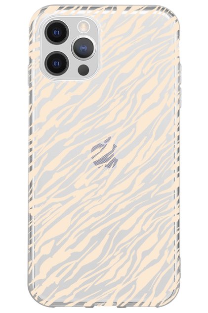 iPhone 13 Pro Max Lines Design Silicone Transparent Phone Case