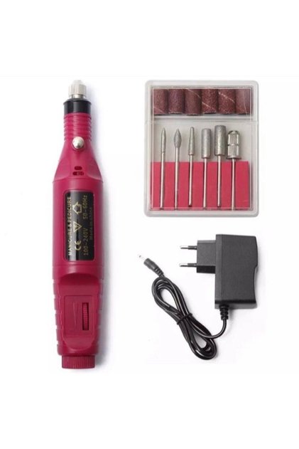 Electric Nail File Set Manicure Pedicure Prosthetic and Milling Machine