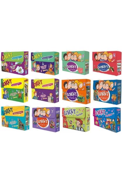 Mustafa Orakçı Levent Serisi 12 Set of 60 Books