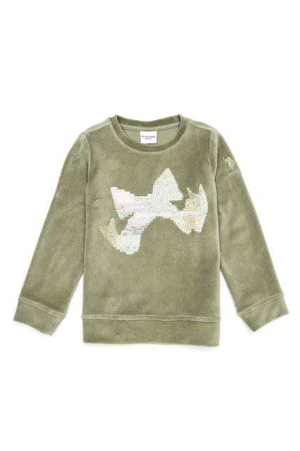 Green Girl's Sweatshirt