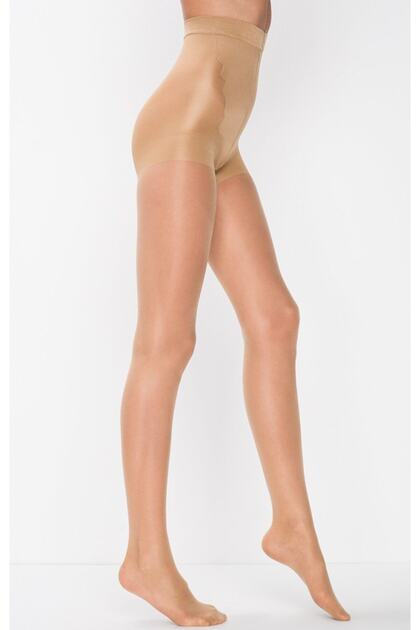 Women's Bronze Color Silhouette Matte Pantyhose 6-Piece of 20
