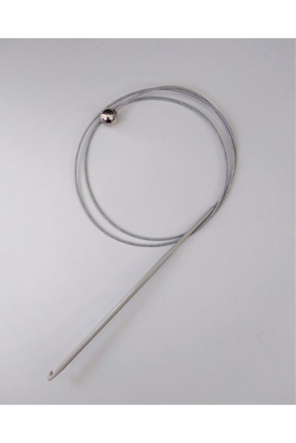 Stoplu Çelik Telli Misinalı 80 Cm No:3.50 Mm Tunus Şişi