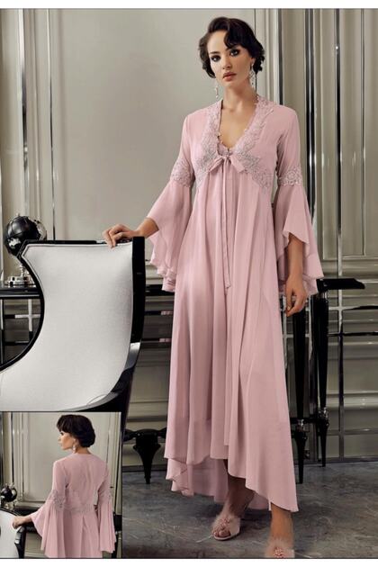 Satin Pajamas Six-Dowry Set 9500