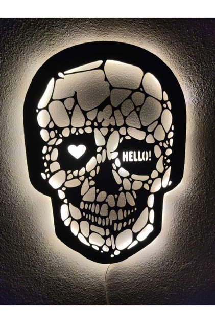 Kuru Kafa Led Işıklı Tablo