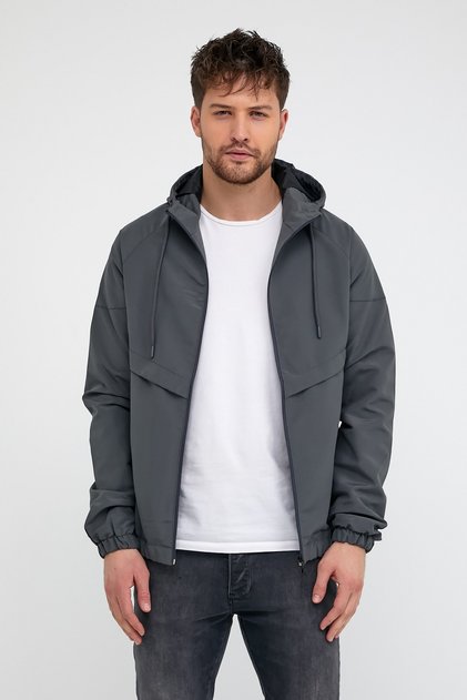 Men's Slim Fit Water and Windproof Seasonal Jacket