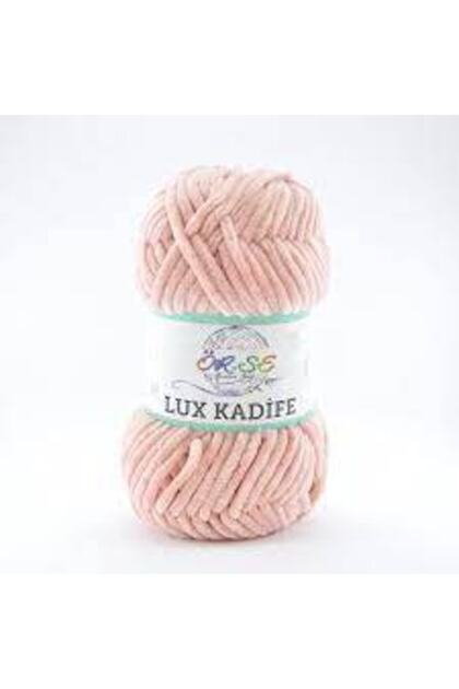 Lüx Kadife 33118 Somon Kadife Ip - Hanımeli Tasarım