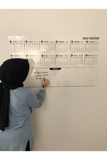 2026 Annual Planner Annualy Planner Smart Paper Board Writing Board Pen 100X56 cm Model 2