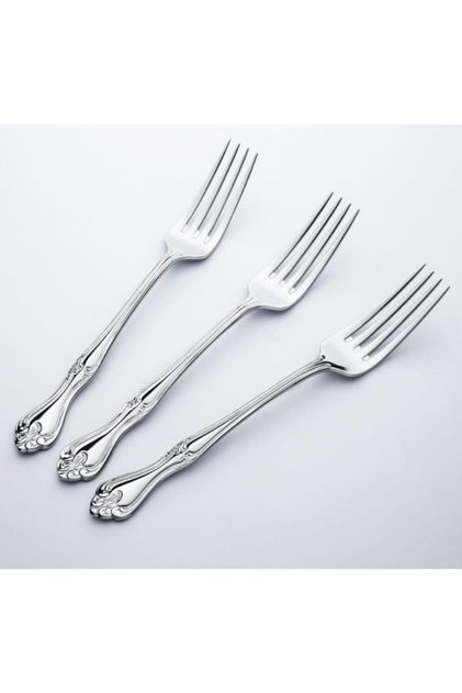 Lalezar Food Fork Set of 6 Dinner Forks