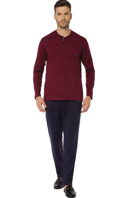 Combed Cotton Men's Pajama Set