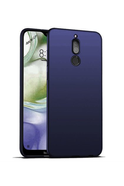 Xiaomi Redmi 8 Compatible Navy Blue Matte Silicone Case